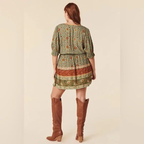 Spell Lady Untamed Playdress in Matcha - Picture 5 of 13